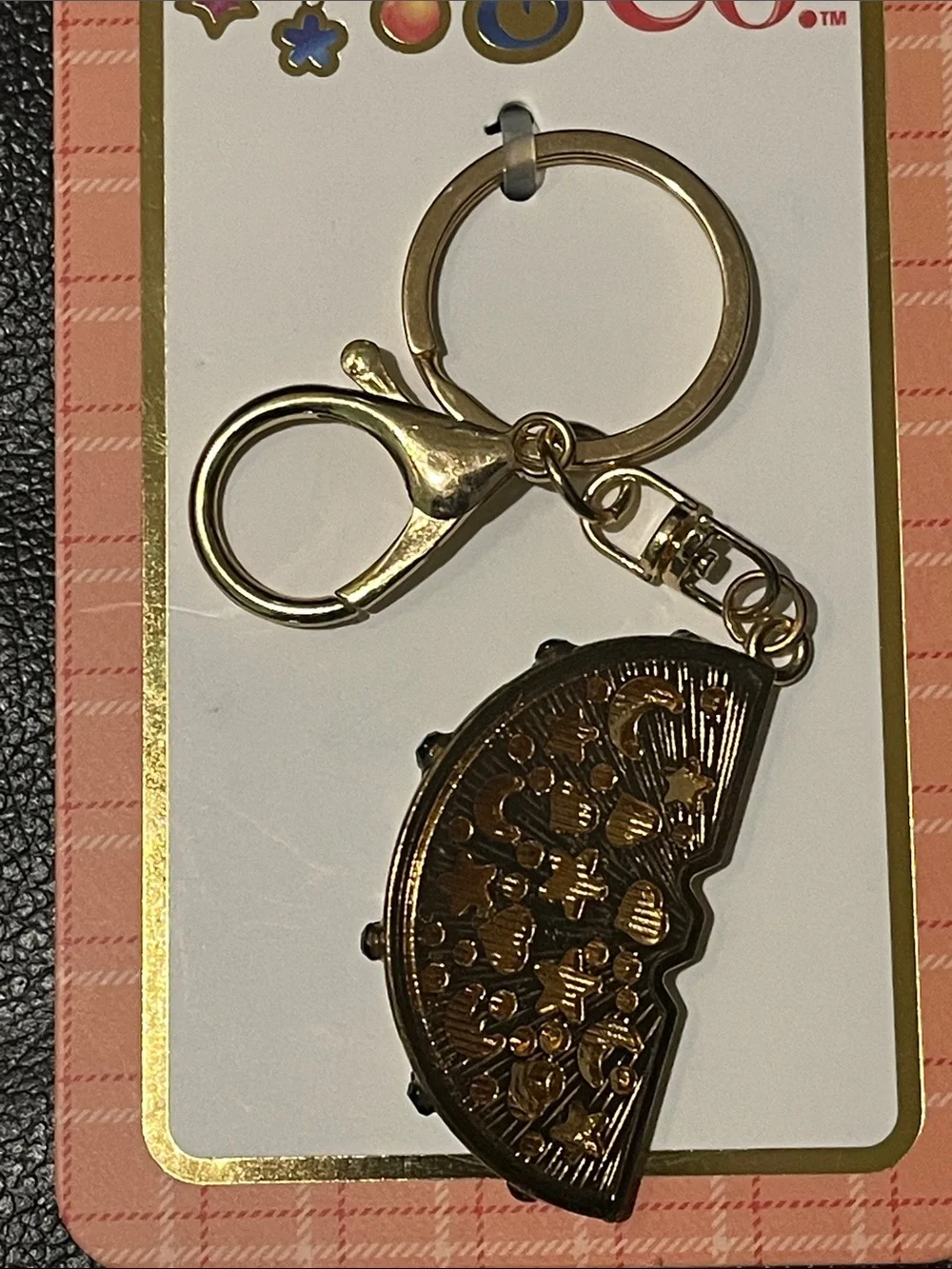 Watermelon 🍉 Enamel Keychain Bag Charm | Charms & Co.|Gold Tone |New on Hangtag